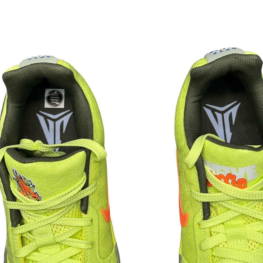 Nike Ja 2 Twelve Time Youth 6.5Y Yellow Orange Basketball Sneakers - Picture 6 of 9